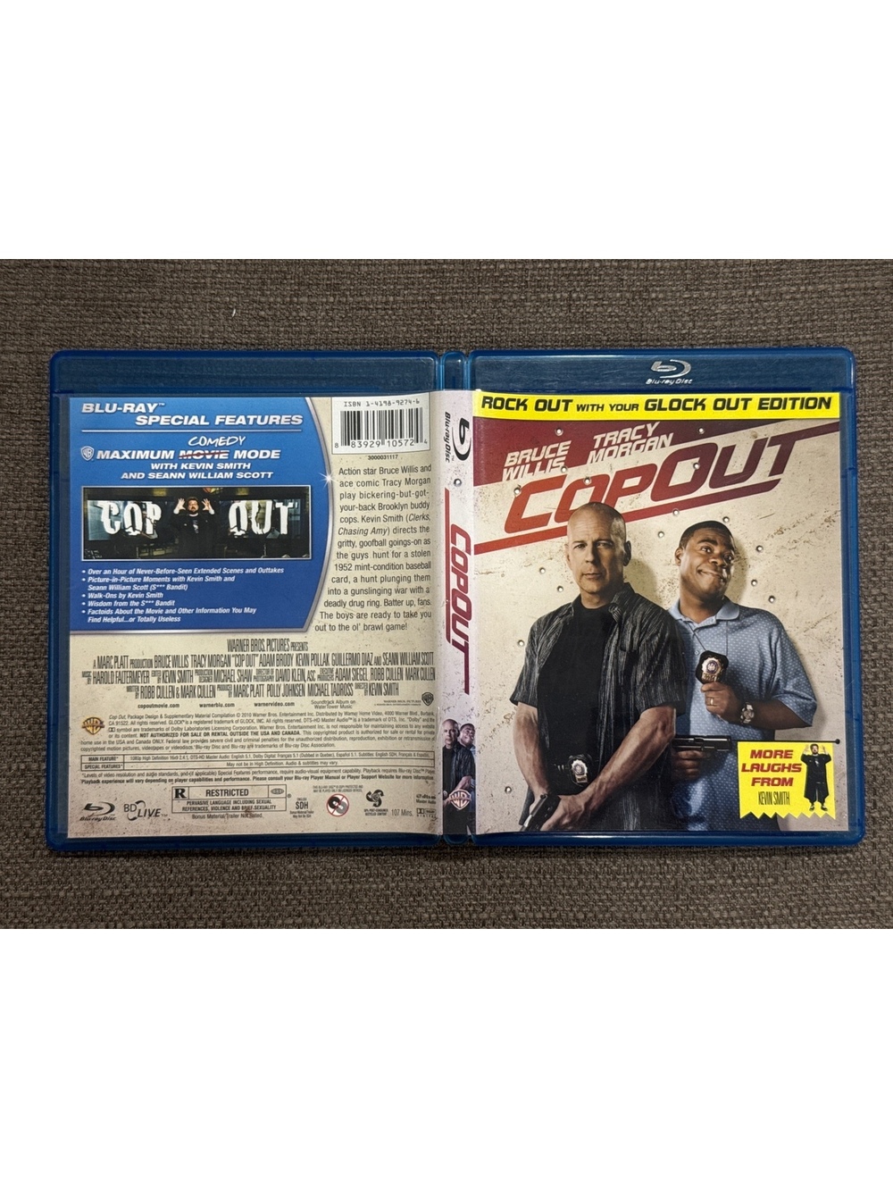 Cop Out Blu-ray 2010 Bruce Willis, Tracy Morgan Kevin Smith